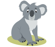 Free Koala Clipart - Clip Art Pictures - Graphics - Illustrations