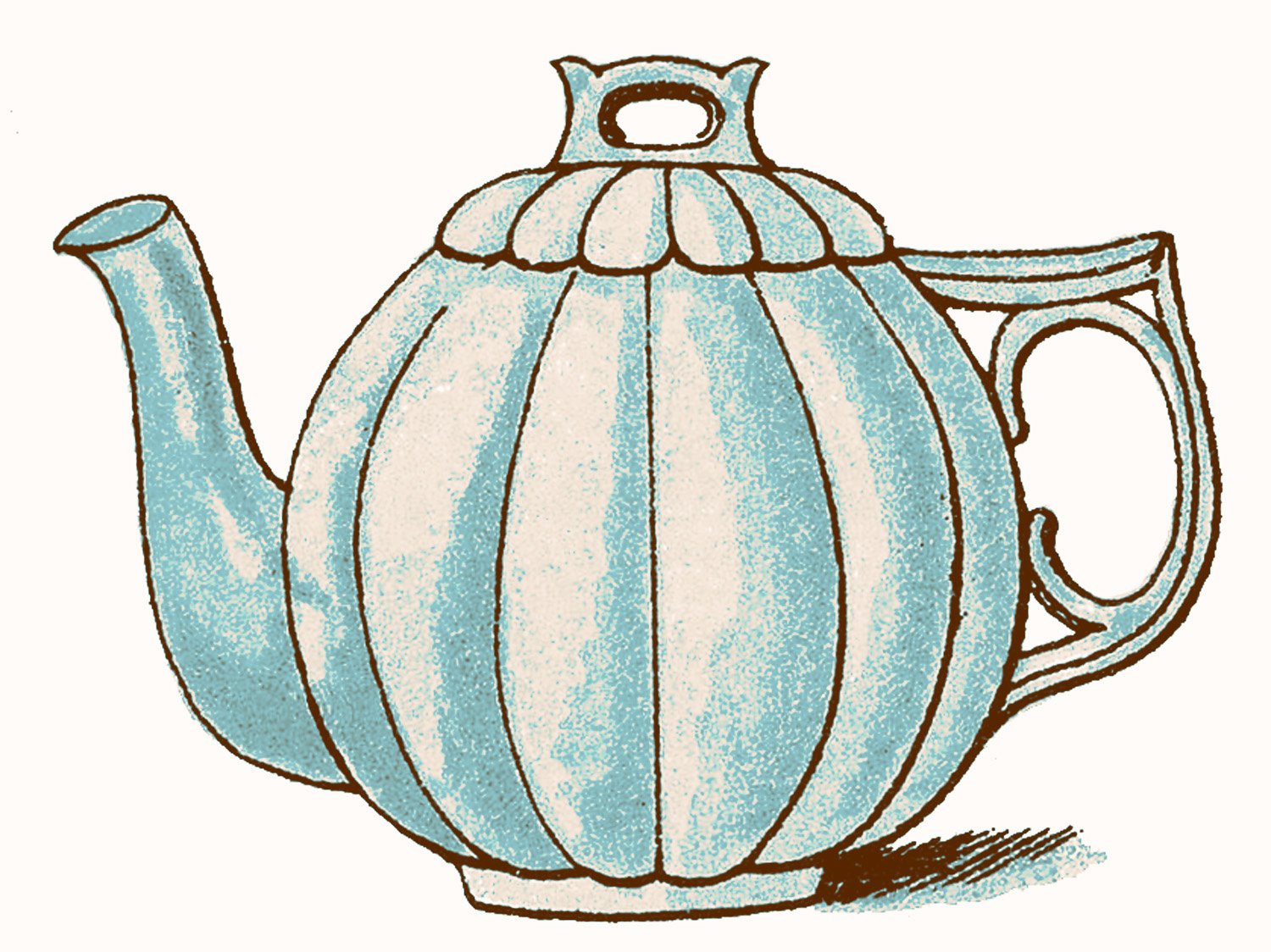 Teapot tea pot clipart 