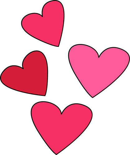 Valentines day hearts clip art valentine week 6 2 
