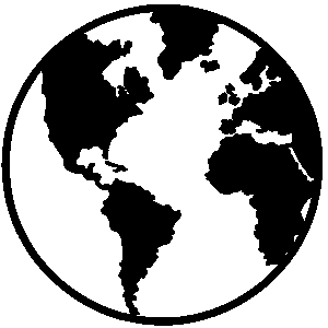 World clip art globe with hands free clipart images 2 