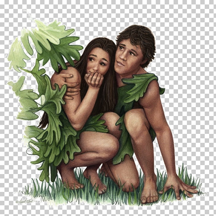 Adam and Eve Garden of Eden Fig leaf Common fig, God PNG clipart 