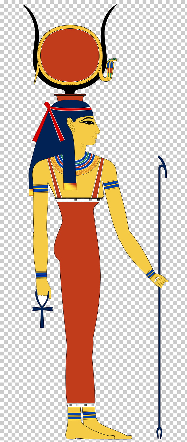Ancient Egyptian deities Isis Hathor, ancient PNG clipart | free 