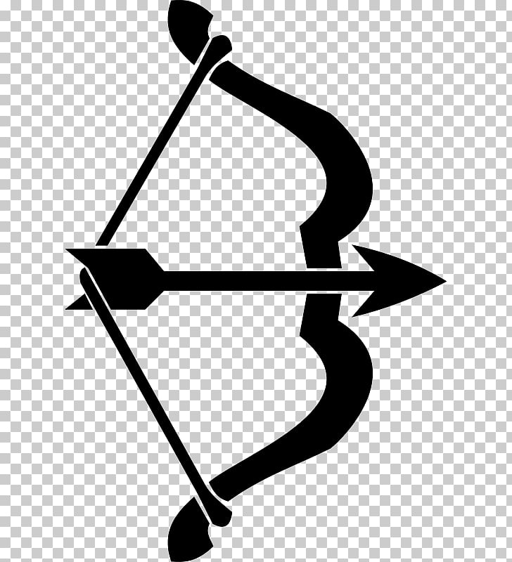 Archery Bow and arrow Bowhunting , Archery s, silhouette of bow 