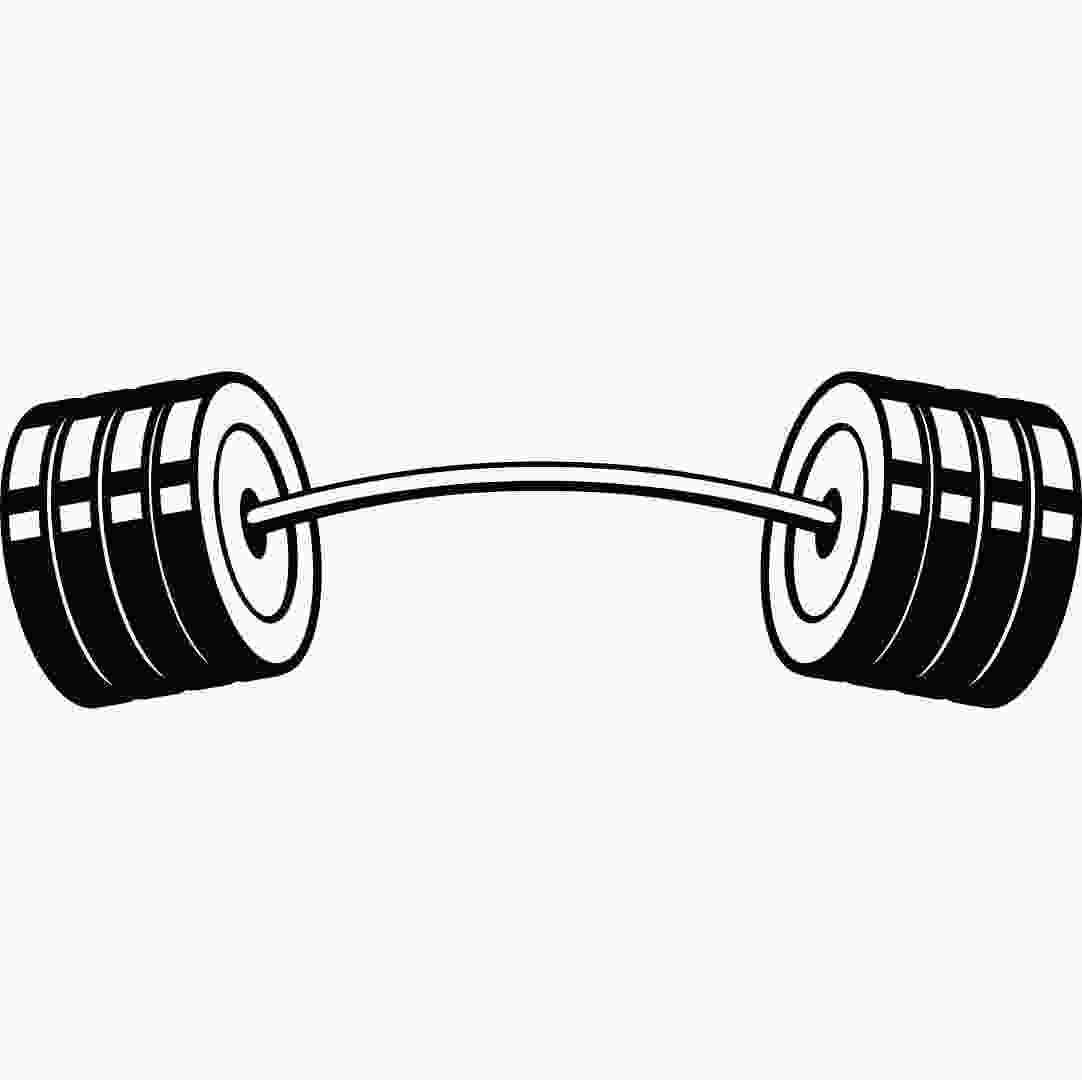 barbell clipart.