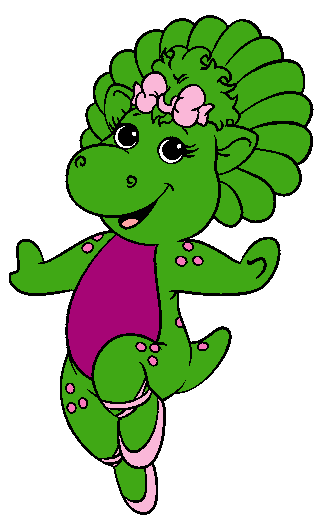 barney baby bop cartoon - Clip Art Library