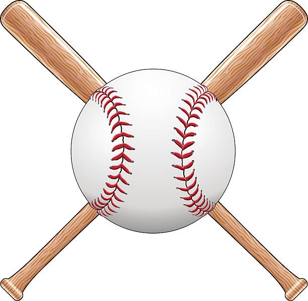 Clipart Baseball Bat And Ball Clip Art Library