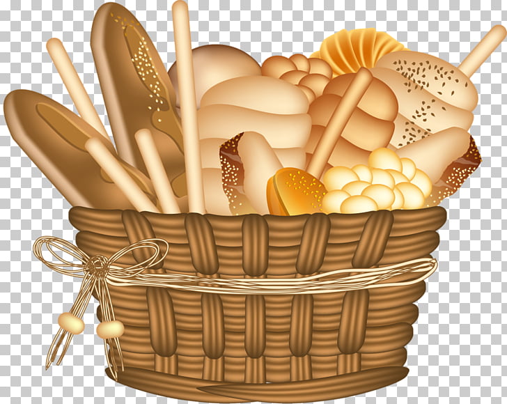 Basket of Bread , bread PNG clipart | free cliparts 
