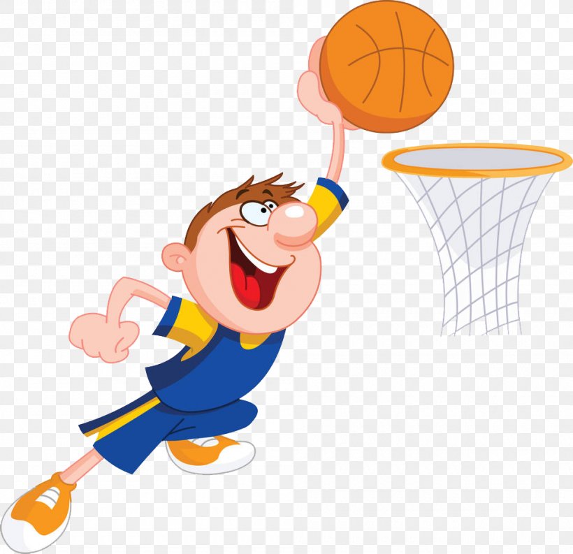 Basketball Cartoon Slam Dunk Clip Art, PNG, Basketball 