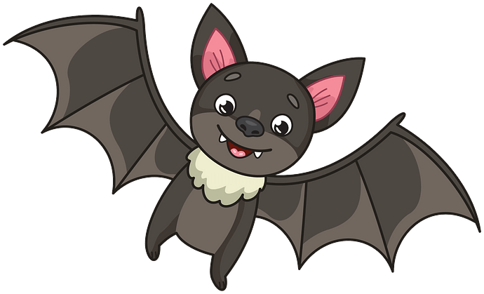 Bat clipart. Free download. 