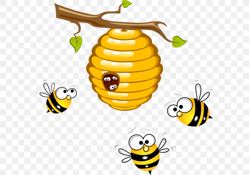 Beehive Honey Bee Clip Art, PNG, Bee, Beehive 