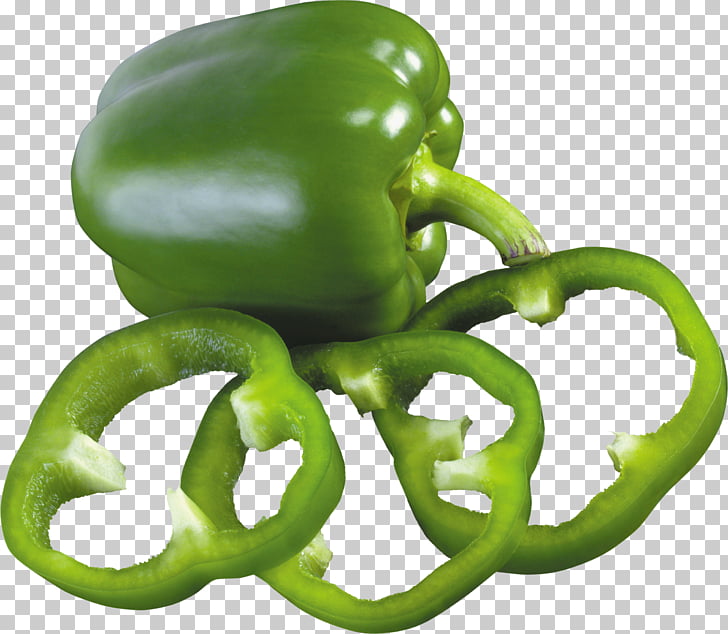 Bell pepper Chili pepper Vegetable, Green pepper PNG clipart 