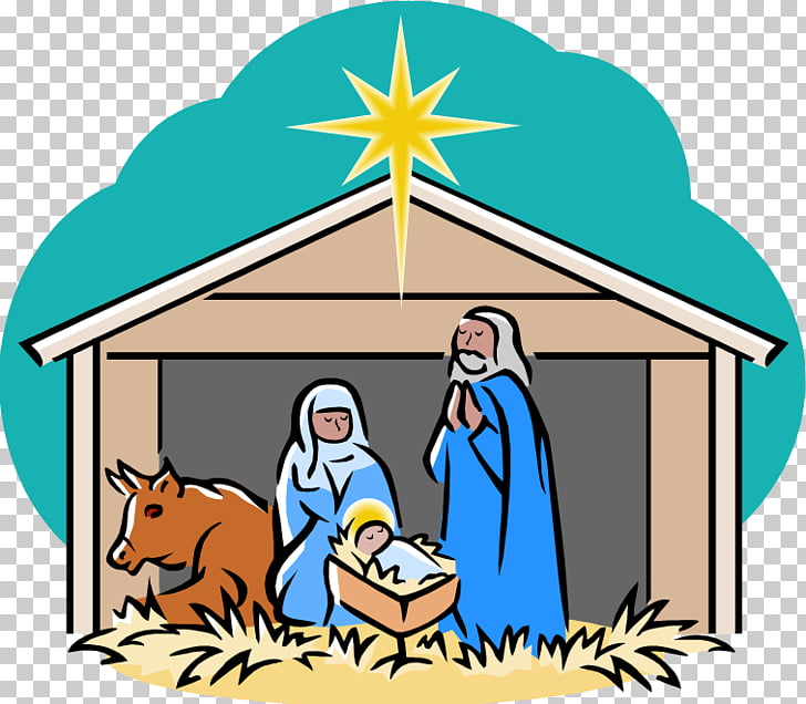 manger jesus clipart