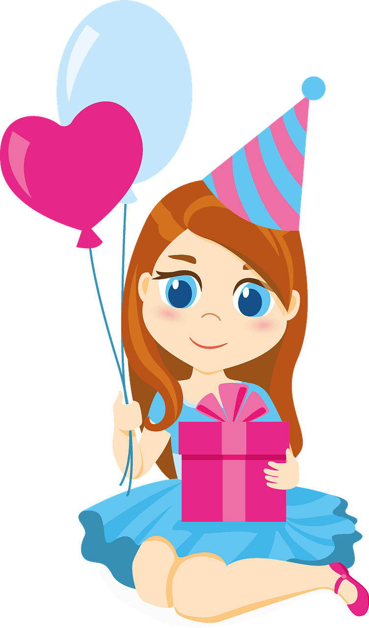 Free Birthday Girl Clipart, Download Free Birthday Girl Clipart png