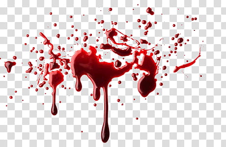 Blood Stains , red paint splatter transparent background PNG 