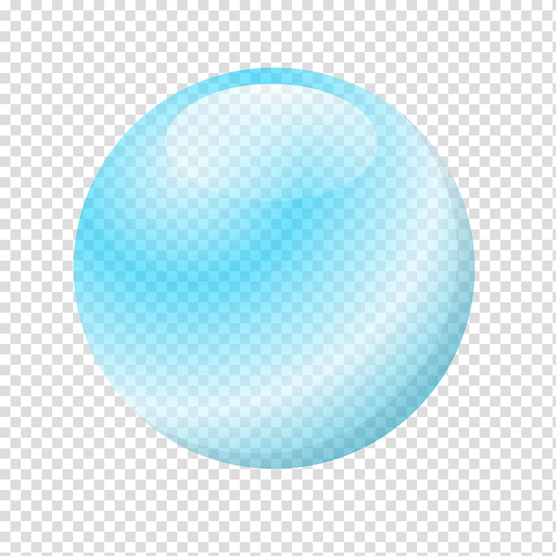 Blue Circle Turquoise Pattern, Blue Bubbles transparent background 