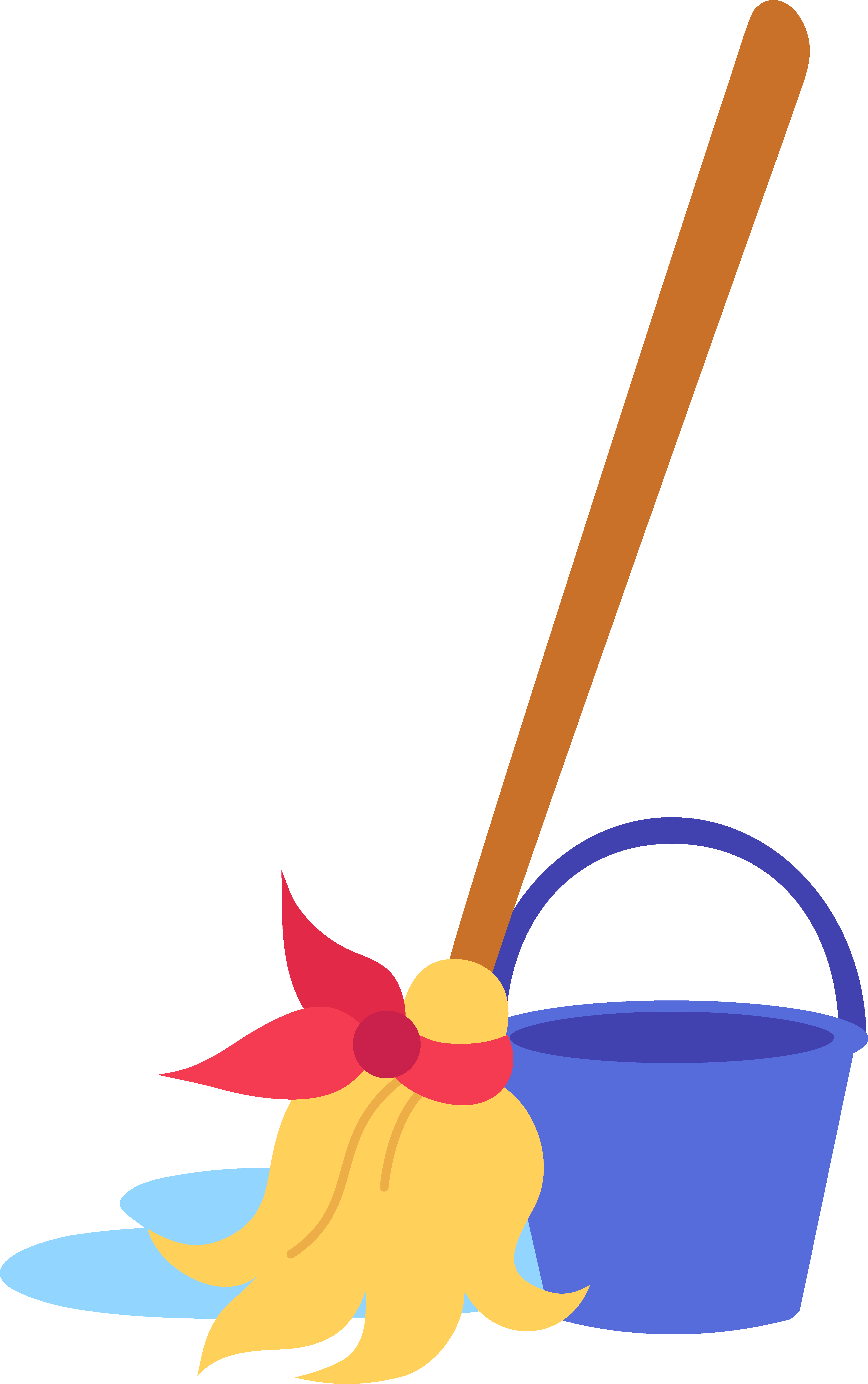 Mop and bucket clip art free png.