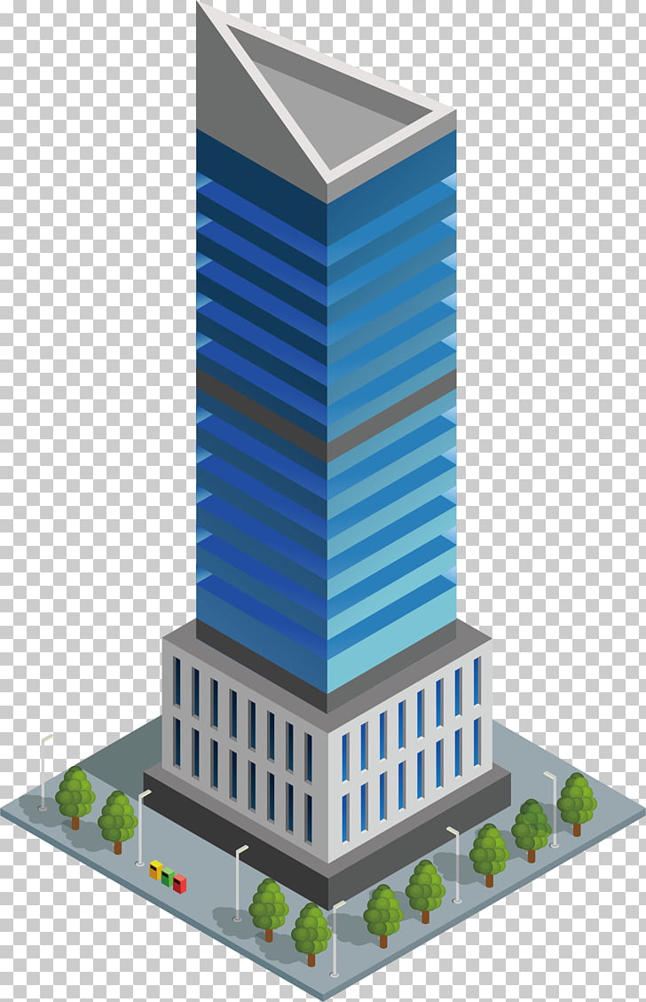 Building Architecture, Triangle tall buildings PNG clipart | free 