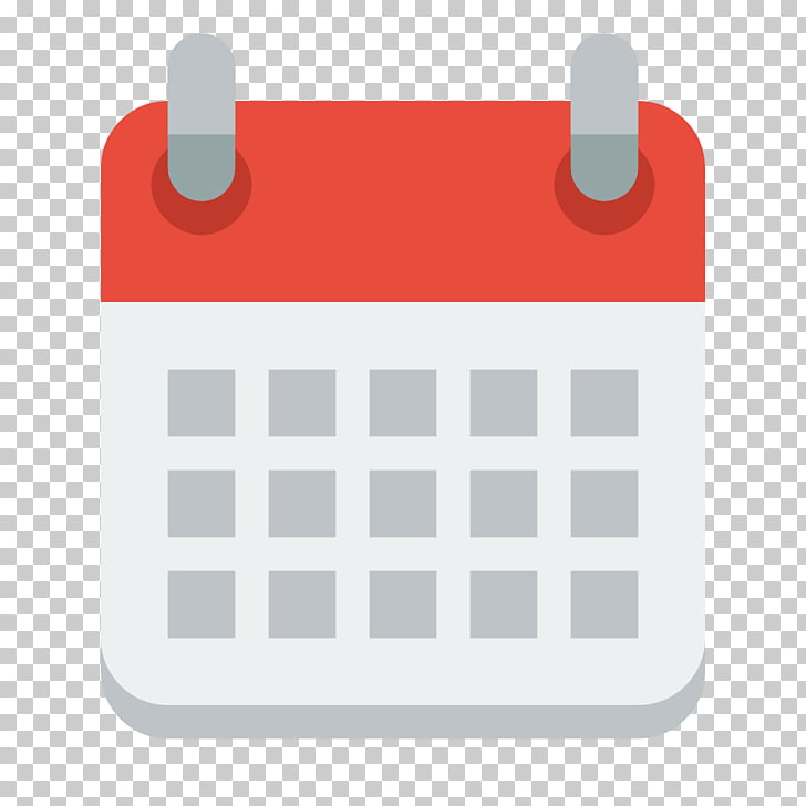 Calendar date Computer Icons Time, calendar icon, square red