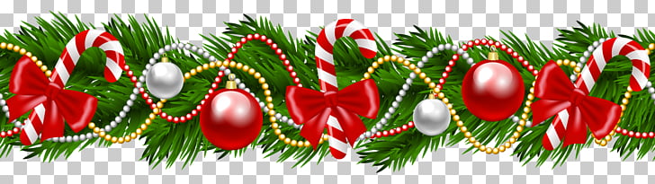 Candy cane Garland Christmas , decorations PNG clipart | free 