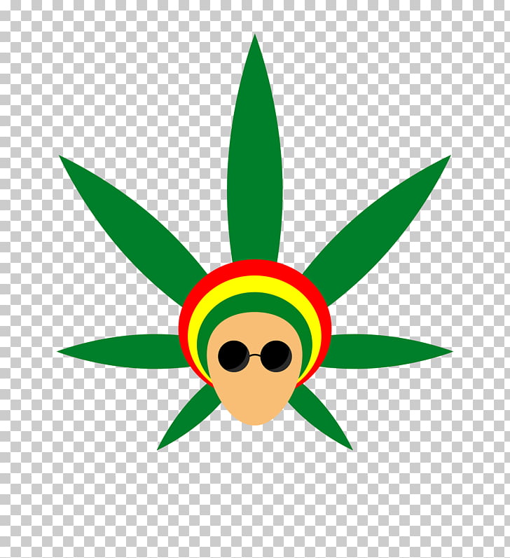 Cannabis Reggae Rastafari , weed, cannabis leaf illustration PNG 
