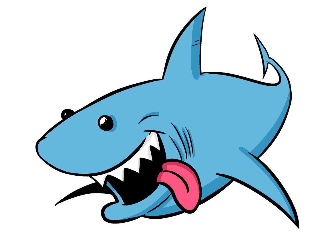 cartoon shark Top shark clip art free clipart spot jpg 