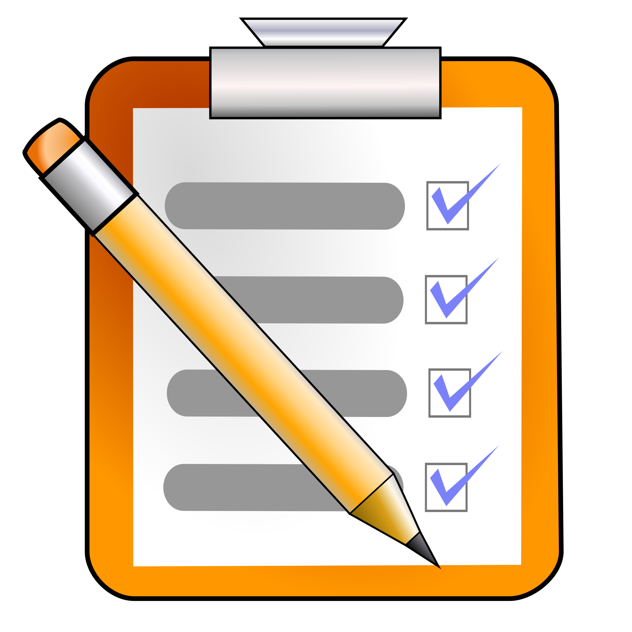checklist Check clipart task pencil and in color check png 
