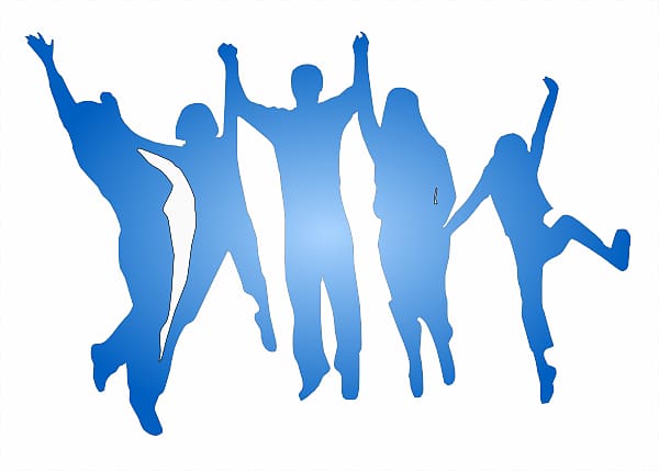 Cheering Cheerleading , Blue Family transparent background PNG 