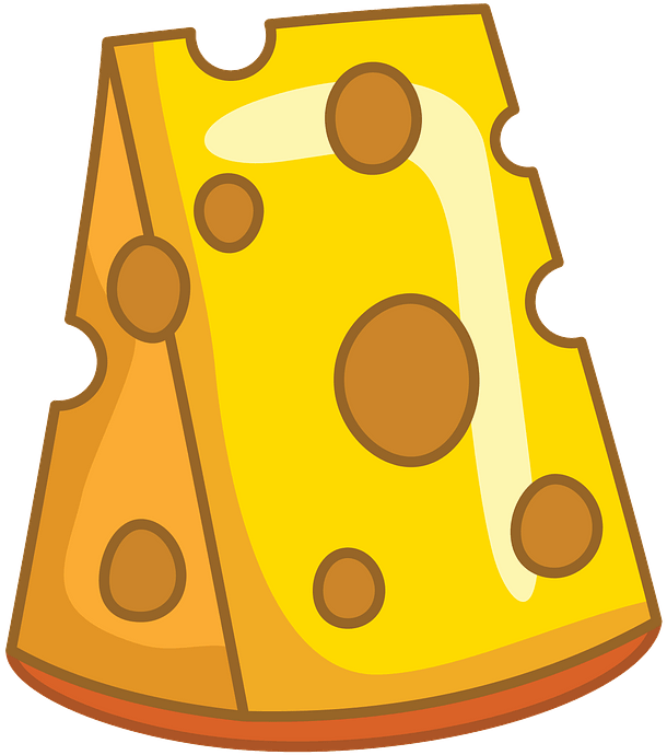 Piece of cheese clipart. Free download. 