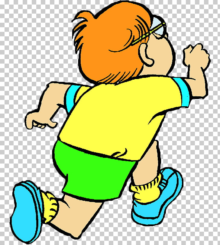 Child Coloring Pages for Girls and Boys Running , run away PNG 