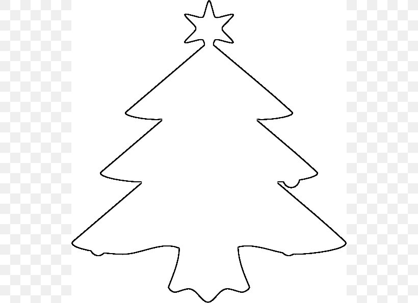 x mas tree clipart black and white - Clip Art Library