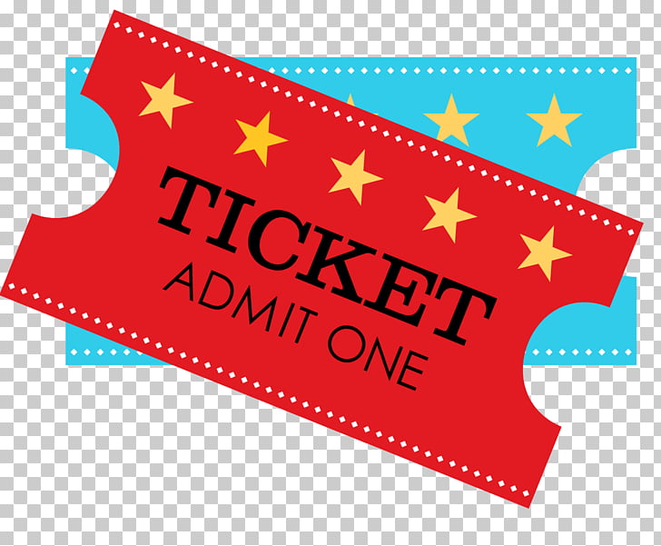 Circus Ticket Party , Circus, one red admission ticket PNG clipart 