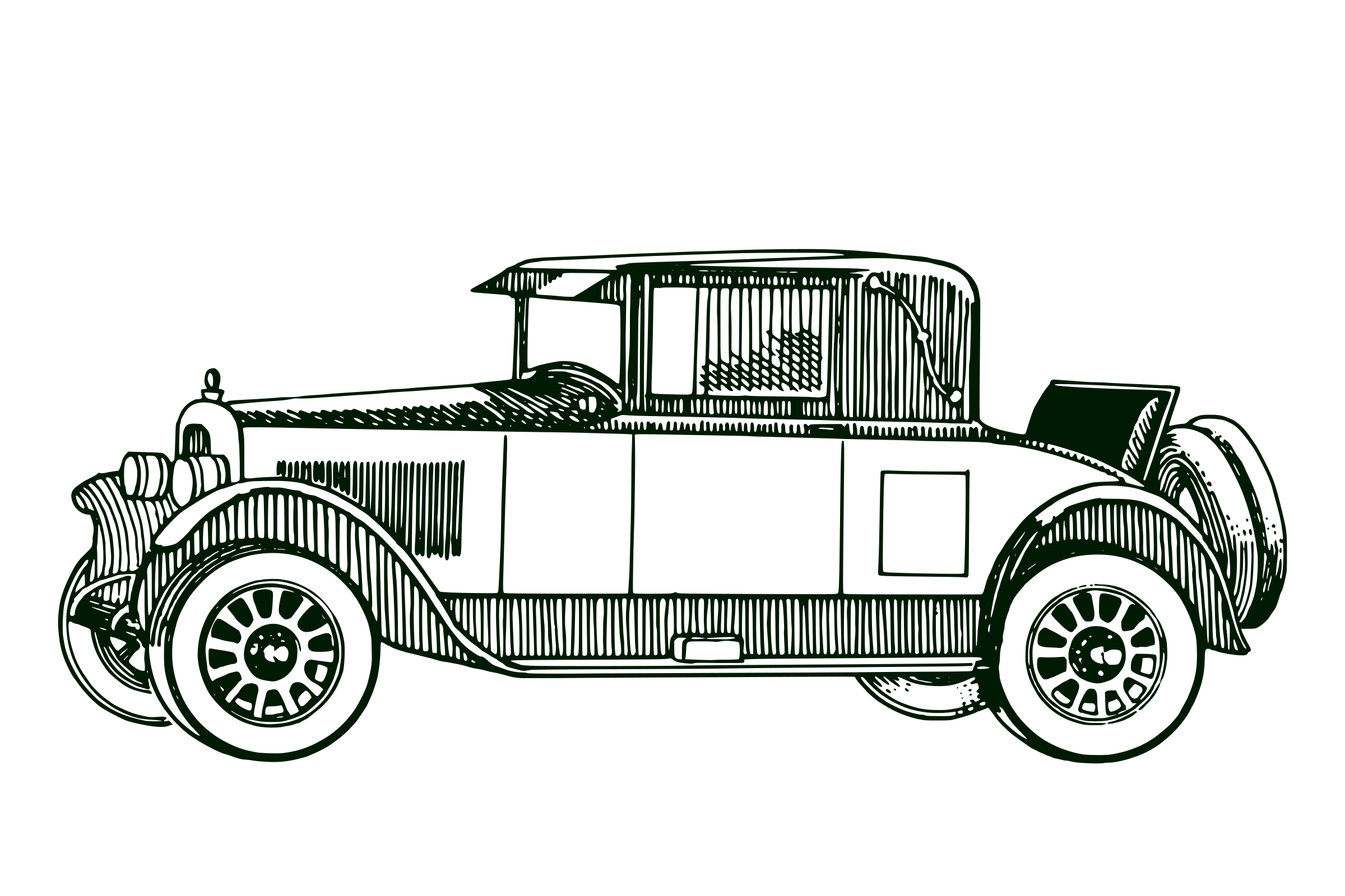Classic Car vector clipart image - Free stock photo 
