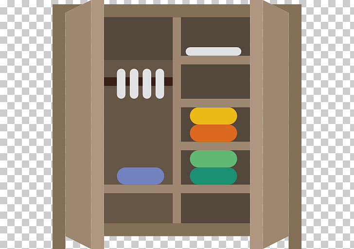 Cloakroom Cartoon Icon, An open closet PNG clipart | free cliparts 