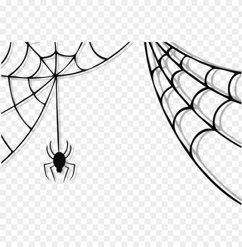 cobweb cliparts free - halloween spider web clipart PNG image