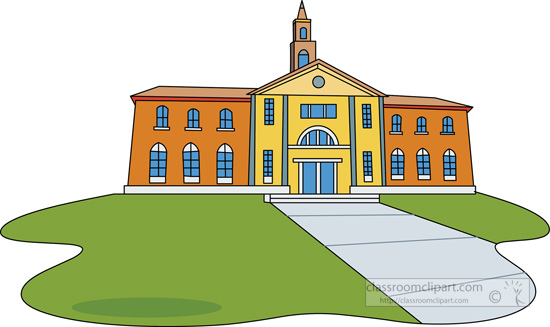 College building clipart image 