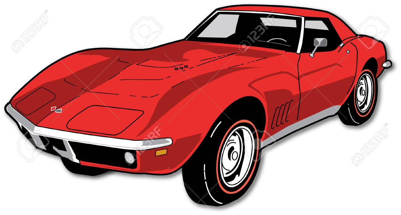 Corvette Vector Art  | Free download