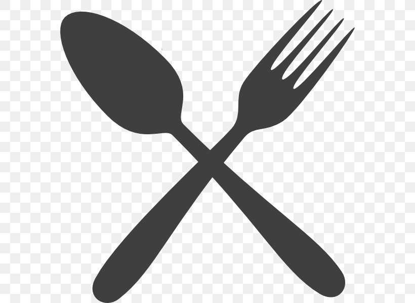 Cutlery Fork Clip Art, PNG, Cutlery, Black And White 