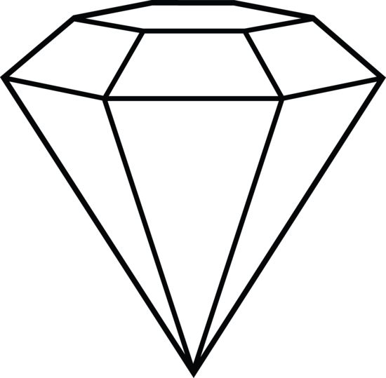 Diamond drawing clipart jpg 