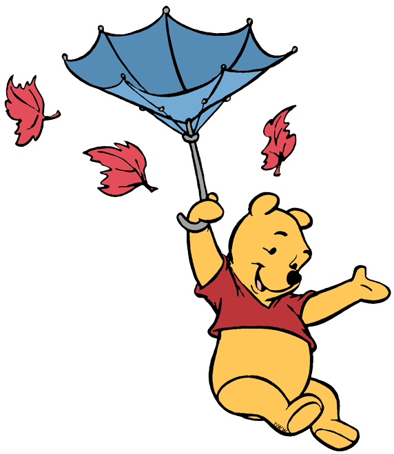 Winnie The Pooh Leaves Clip Art Library