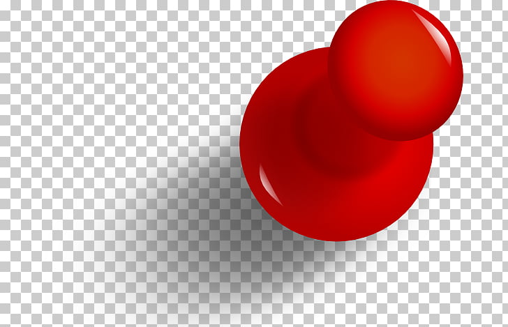 Drawing pin , Pushpin Transparent , red push pin graphics PNG 