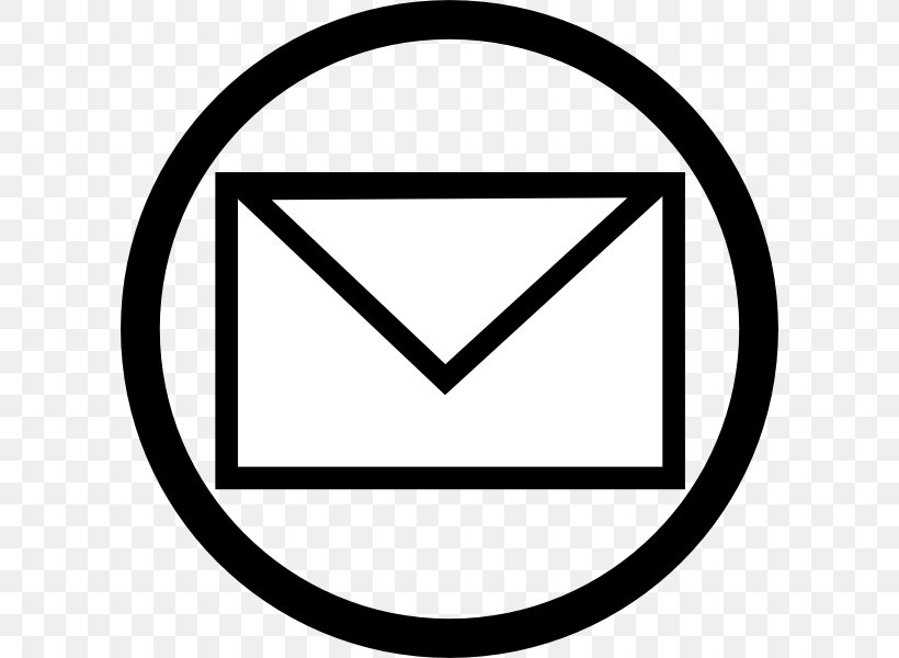 Email Logo Clip Art, PNG, Email, Area, Black, Black
