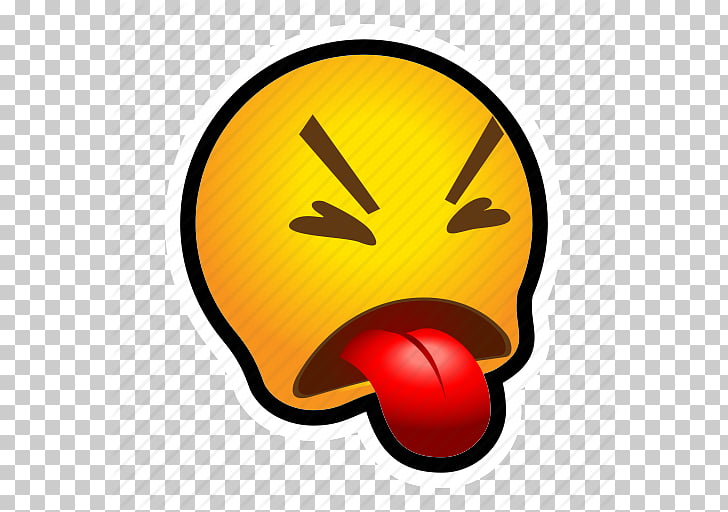 Emoticon Smiley Disgust , Disgusted Face Emoticon PNG clipart 