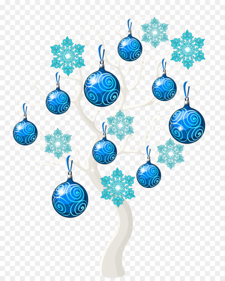 Christmas Tree Christmas Ornament Clip Art Winter Swan Cliparts 