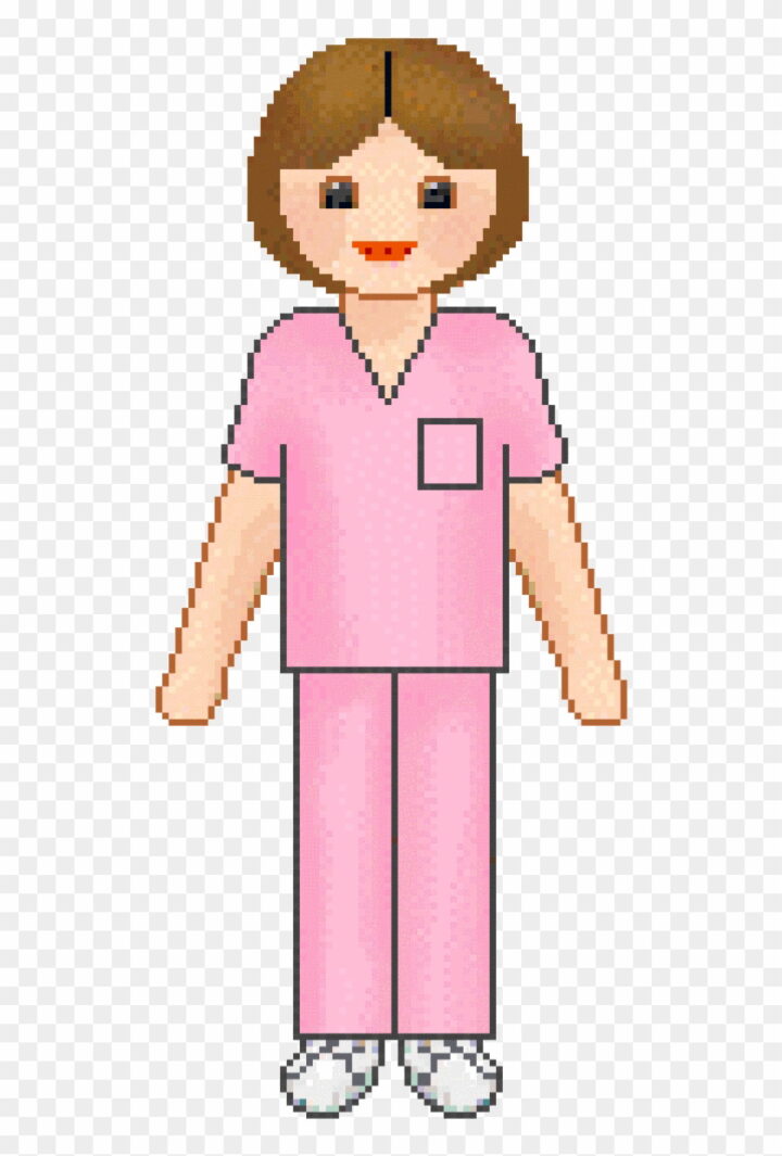 Medical Scrub Tops Clipart Nurses Uniform Clip T5xfy Image 