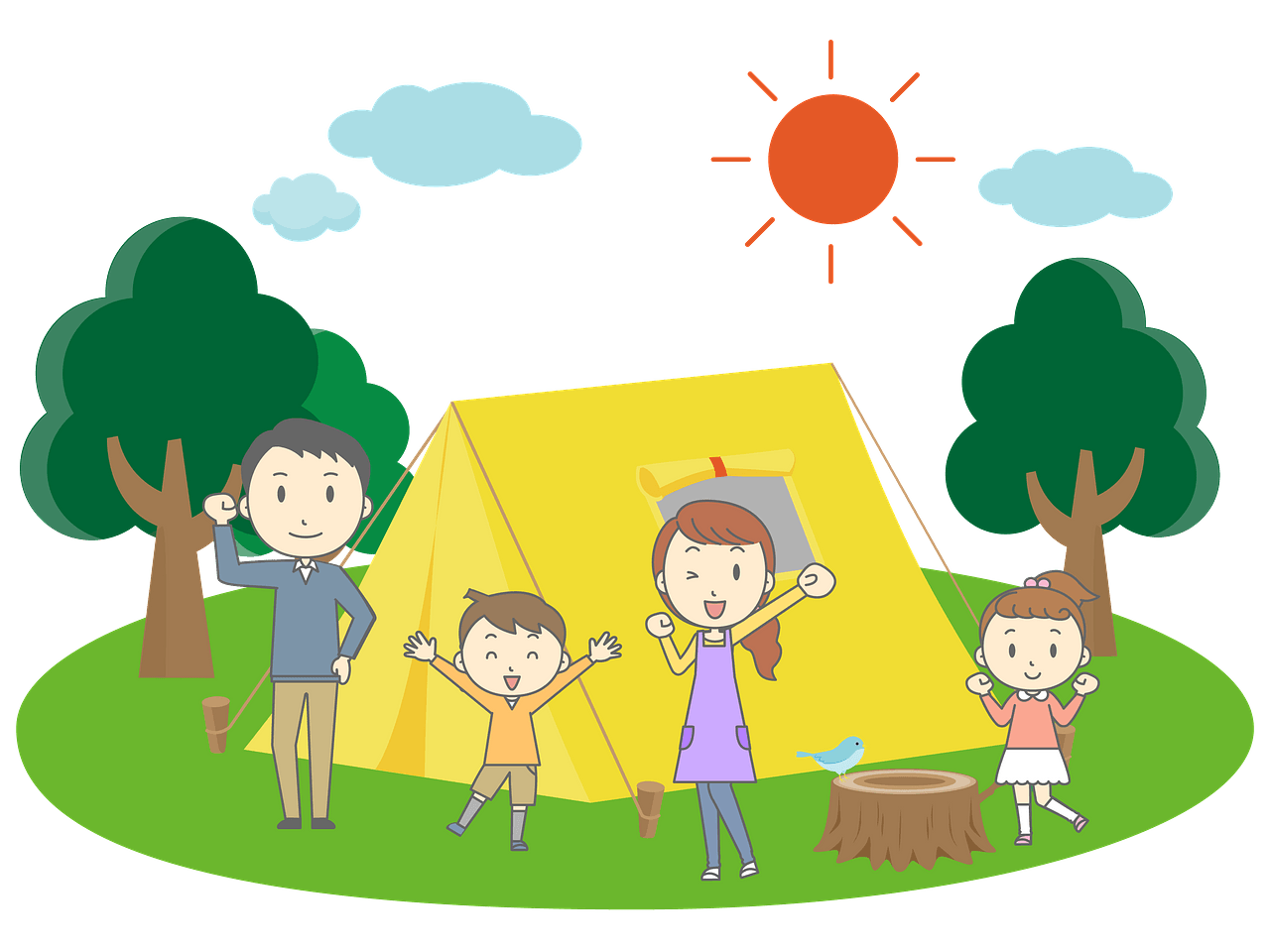 camping clipart.