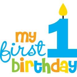 First Birthday Clipart  | Free download