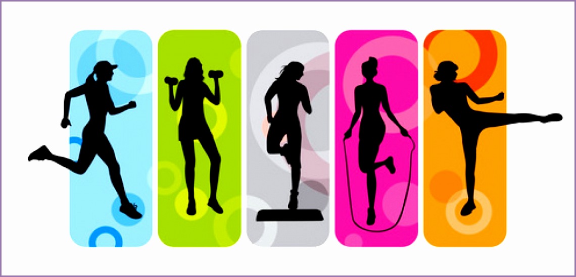 free clipart exercise fitness