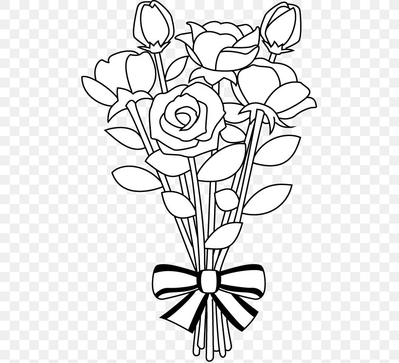 Flower Bouquet Drawing Clip Art, PNG, Flower Bouquet 