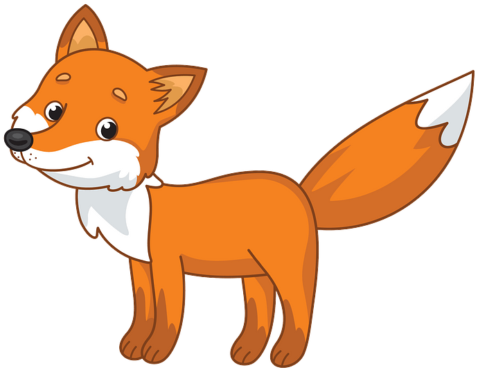 Fox clipart. Free download. 
