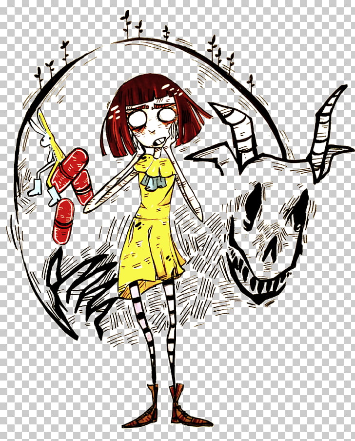 Fran Bow Video game Indie game Black  White, others PNG clipart 